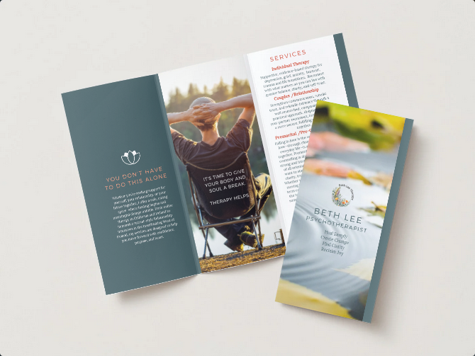 Brochure Therapy with Beth Lee